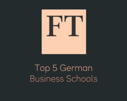 FT-Logo mit dem Text "Top 5 Deutsche Business Schools".