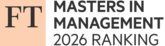 Logo Financial Times Masters in Management 2026 Ranking.