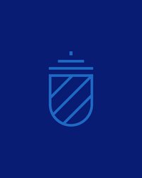 Logo der EBS Universität in hellblau auf dunkelblau