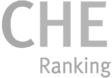CHE Ranking in grauer Schrift, zeigt eine Bewertung oder Rangliste an, möglicherweise im Bildungsbereich.