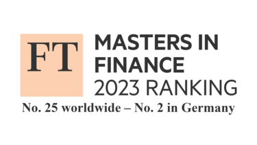Financial Times Ranking top position for EBS Universitaet