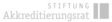 Logo der Stiftung Akkreditierungsrat in grauer Schrift auf hellem Hintergrund.