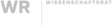 WR Wissenschaftsrat Logo in grauer Schrift, bestehend aus den Buchstaben "WR" und dem Wort "Wissenschaftsrat".